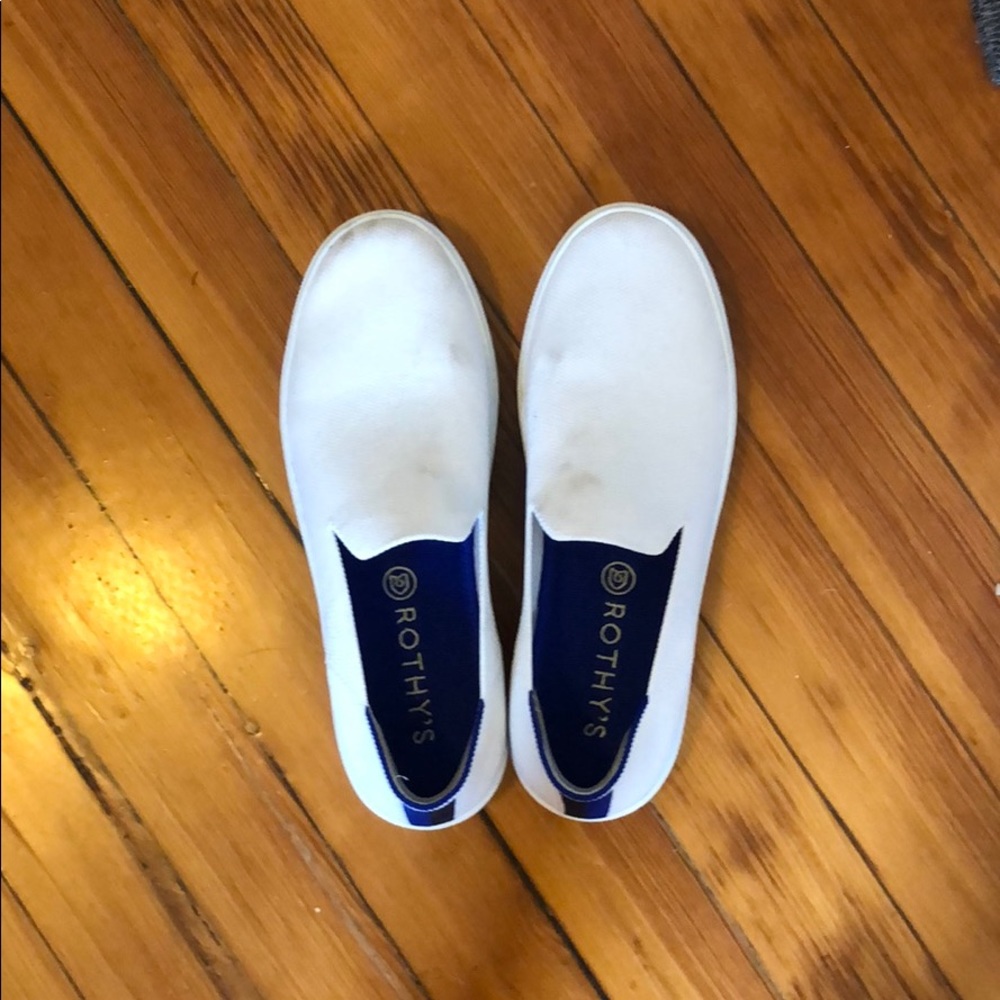 White Rothy Sneakers